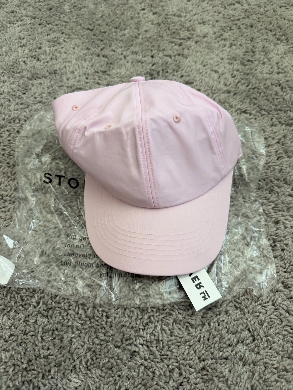 Stoney Clover Lane Nylon Pink Baseball Hat
